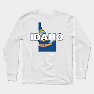 Idaho Colored State Long Sleeve T-Shirt